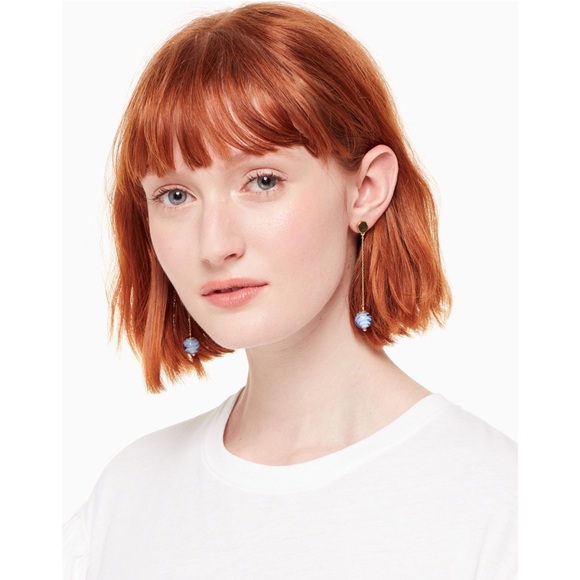 Kate Spade Flying Colors Linear Earrings - Picture 2 of 3